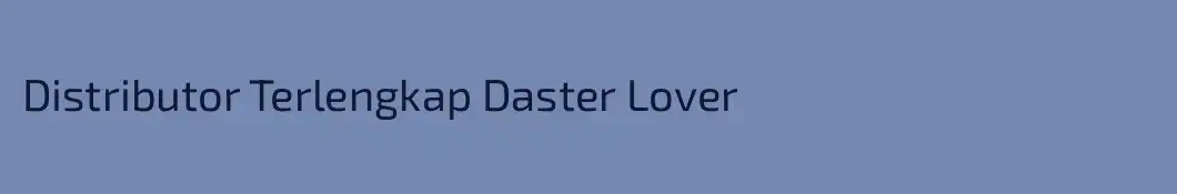Distributor Terlengkap Daster Lover